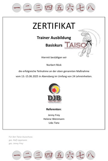 Taiso Bild